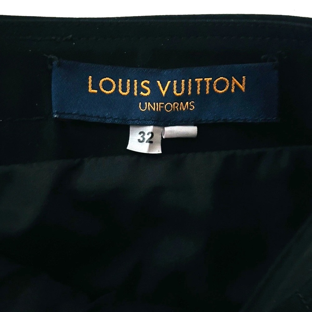 Louis Vuitton | Uniform Pencil Skirt Womens Size 32 Black Lined - Picture 14 of 15